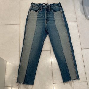 Fred Segal Wrangler color block Jeans
